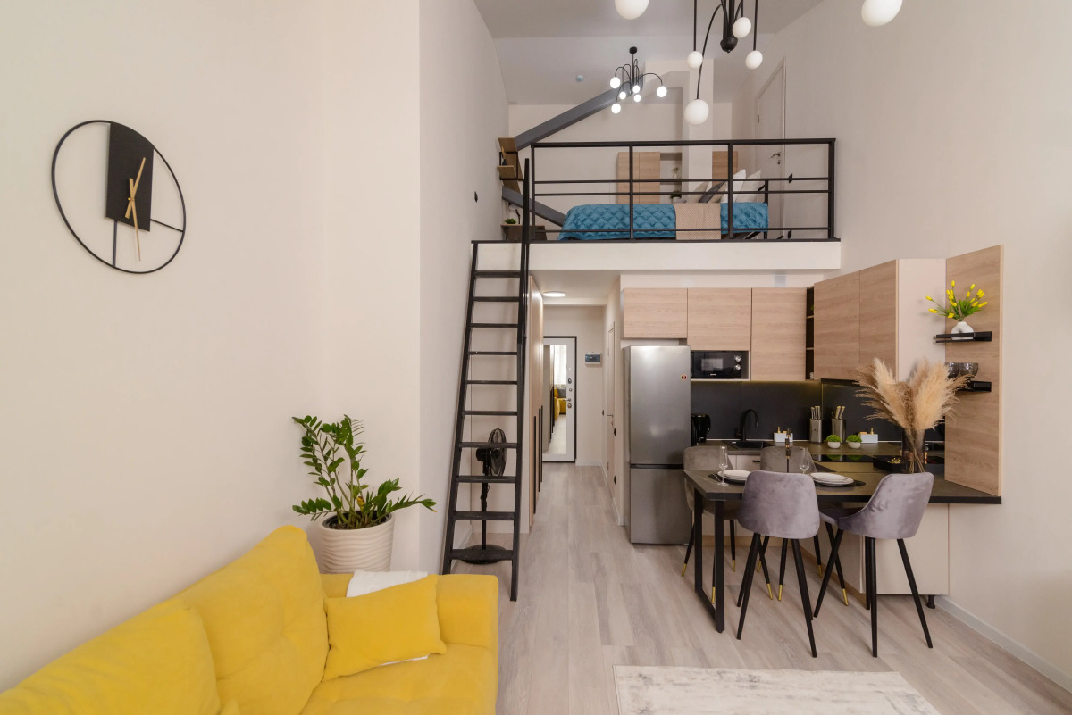 Апартаменты от FolkFort двухуровневый комфорт с полноценным вторым этажом