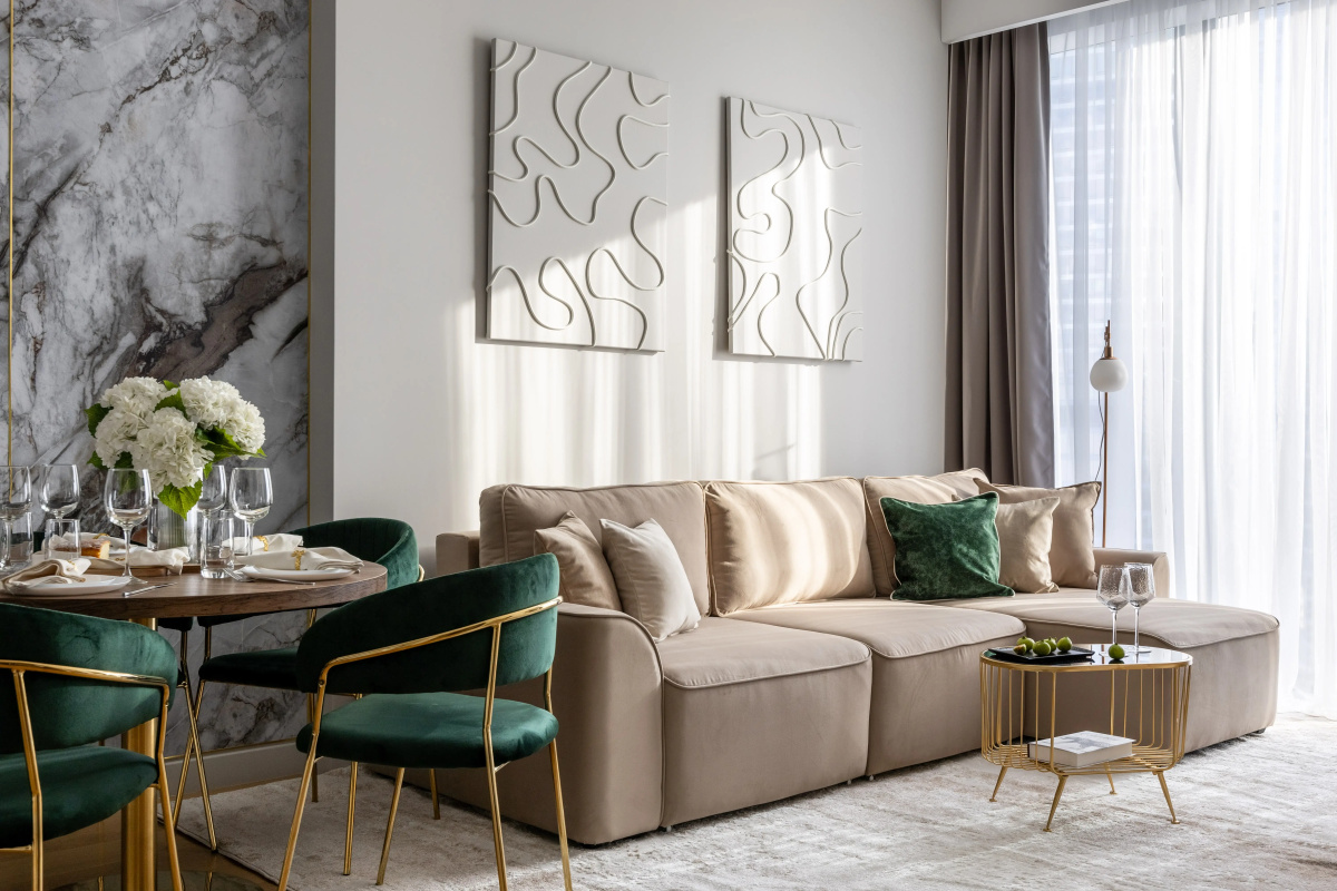 Квартира GM Apartments Суперсовременная Видовая Квартира в Neva Towers