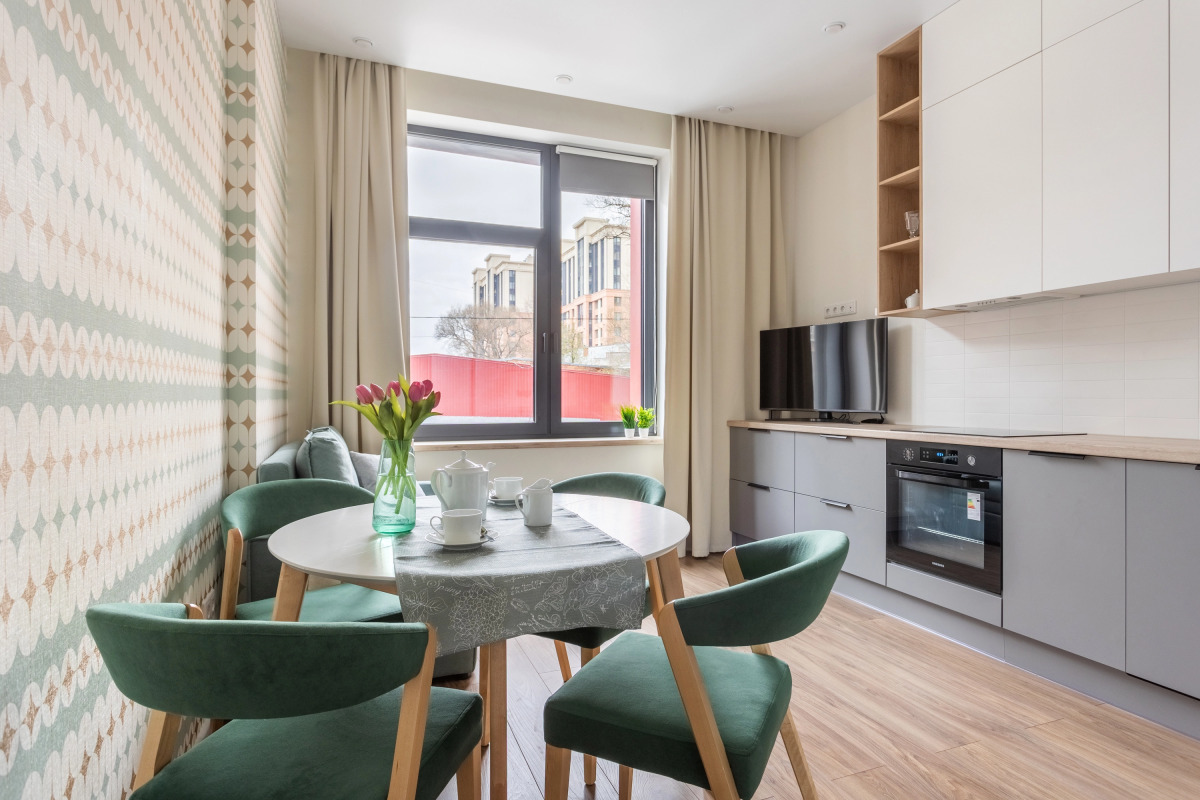 Квартира Dubrovskiy apart в доме бизнес класса на набережной Невы