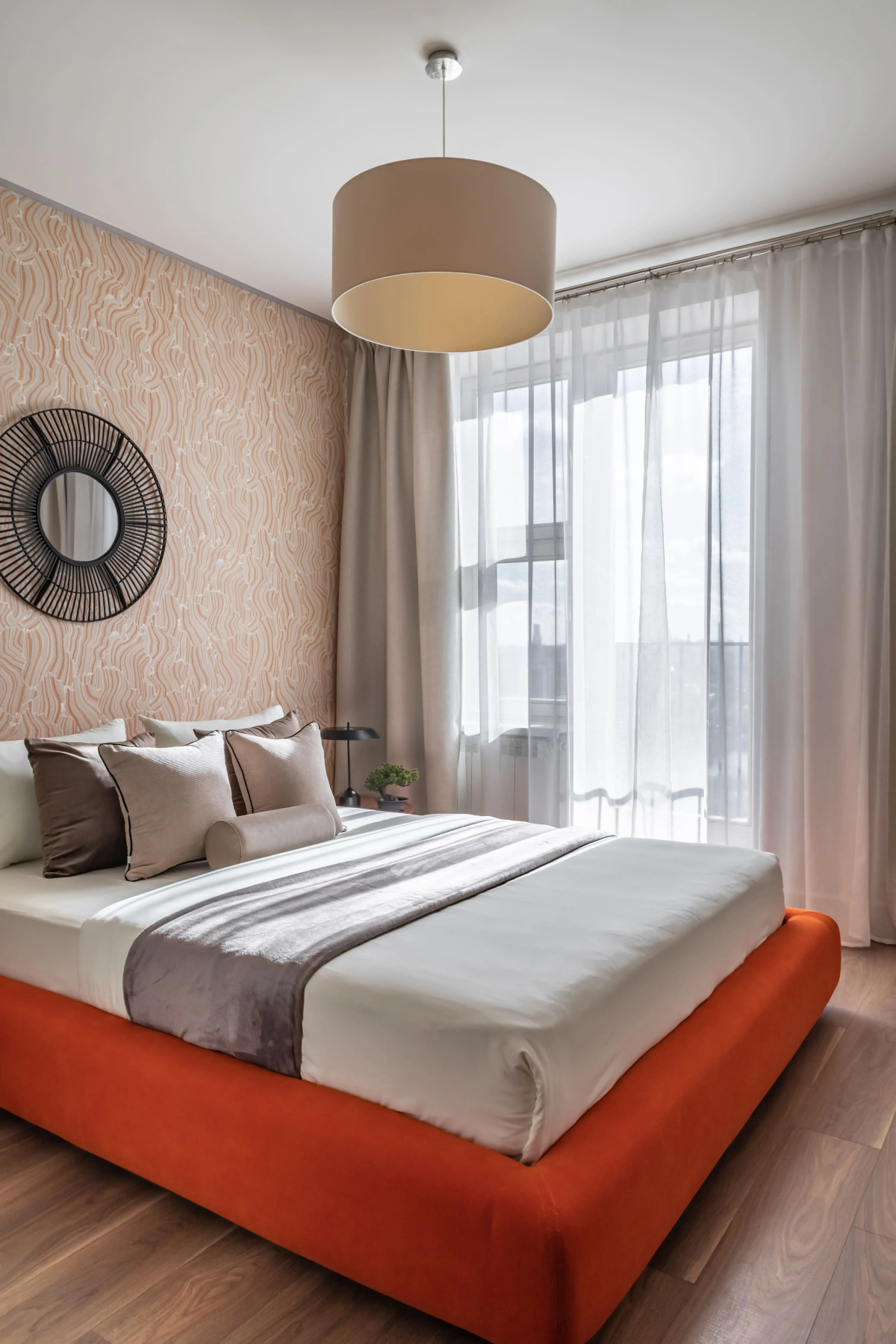 Квартира Moscow Deluxe Apartments Family suite city view-2