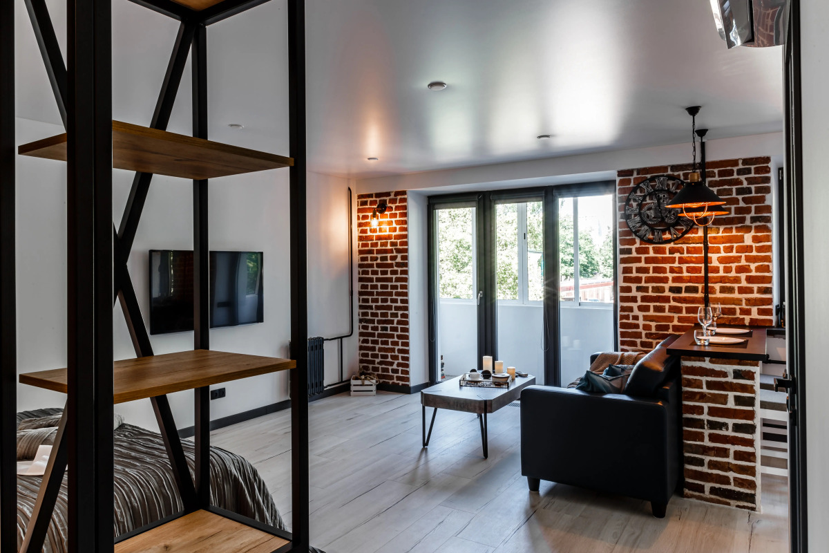 Апартаменты InterLoft 1 Old Town Free Parking Wi-Fi 100/50 Smart TV