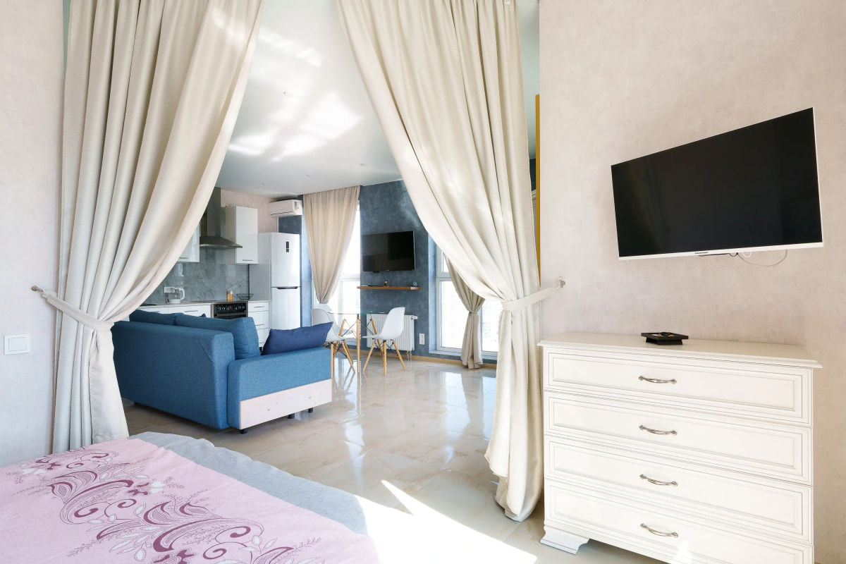 Квартира 1-ком студия, ул. Николы Теслы 14. Минск-мир