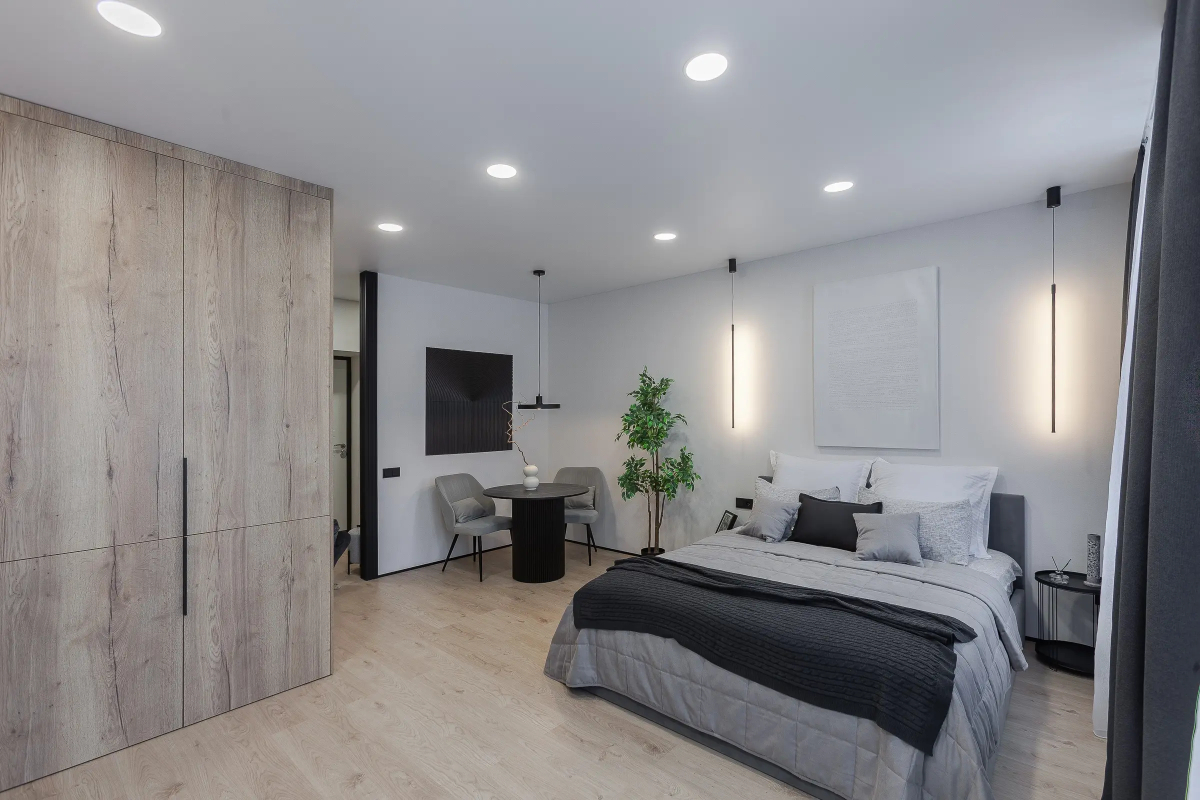 Апартаменты В стиле Минимализм в ЖК Панова-Парк