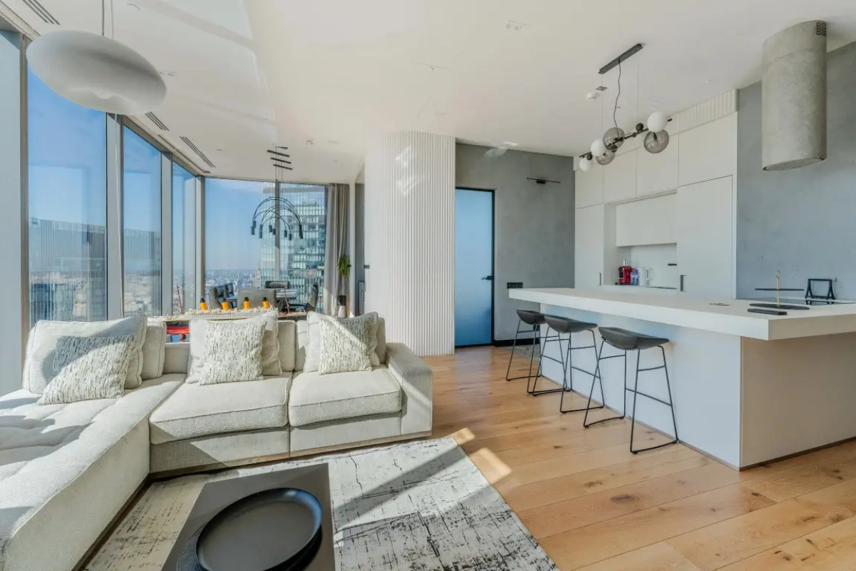 Лучший угловой апартамент New level City на 78 этаже