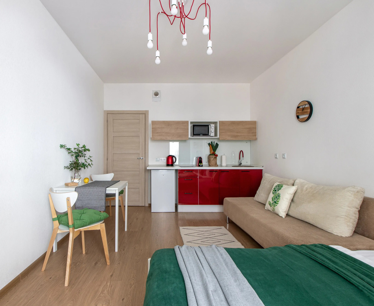 Квартира с балконом Piter Apartments у Московского проспекта