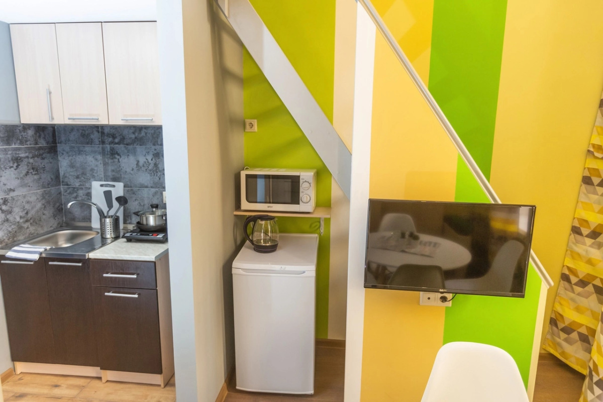 Апартаменты Nekrasoffapart Двухуровневые Green