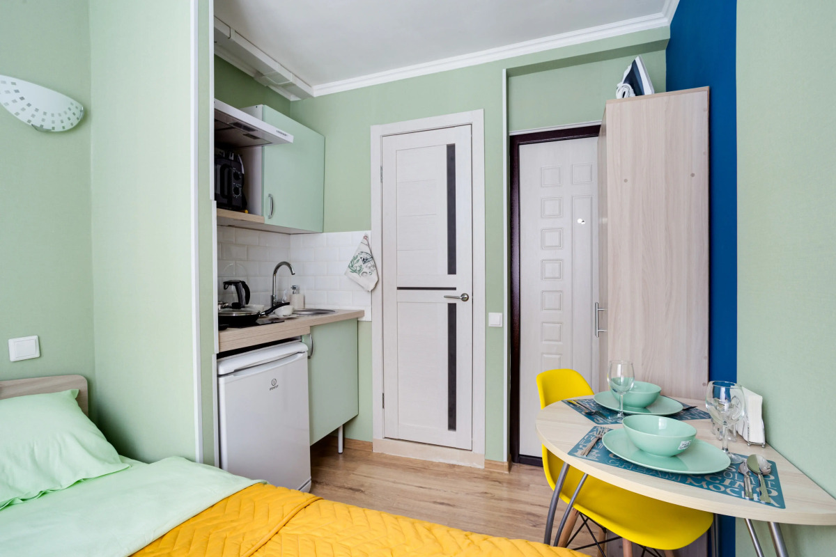 Квартира студия на Поклонной 2к2-2