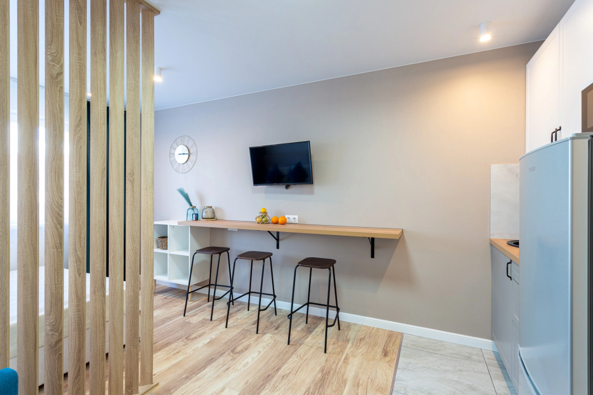 Апартаменты Морент с дизайнерским ремонтом в ЖК «Фрукты»