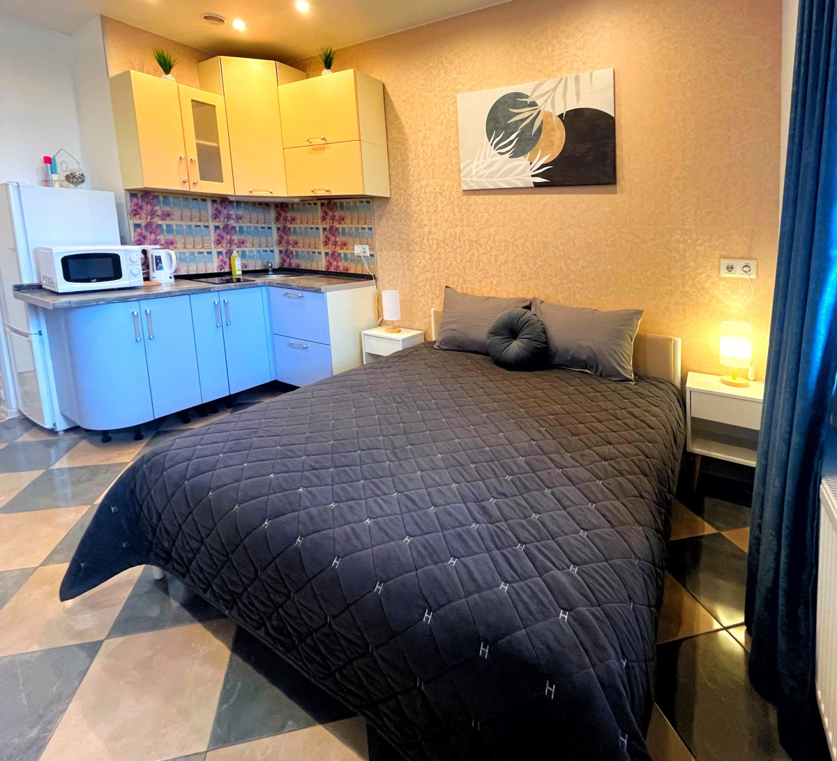 Квартира Уютная студия с красивым видом