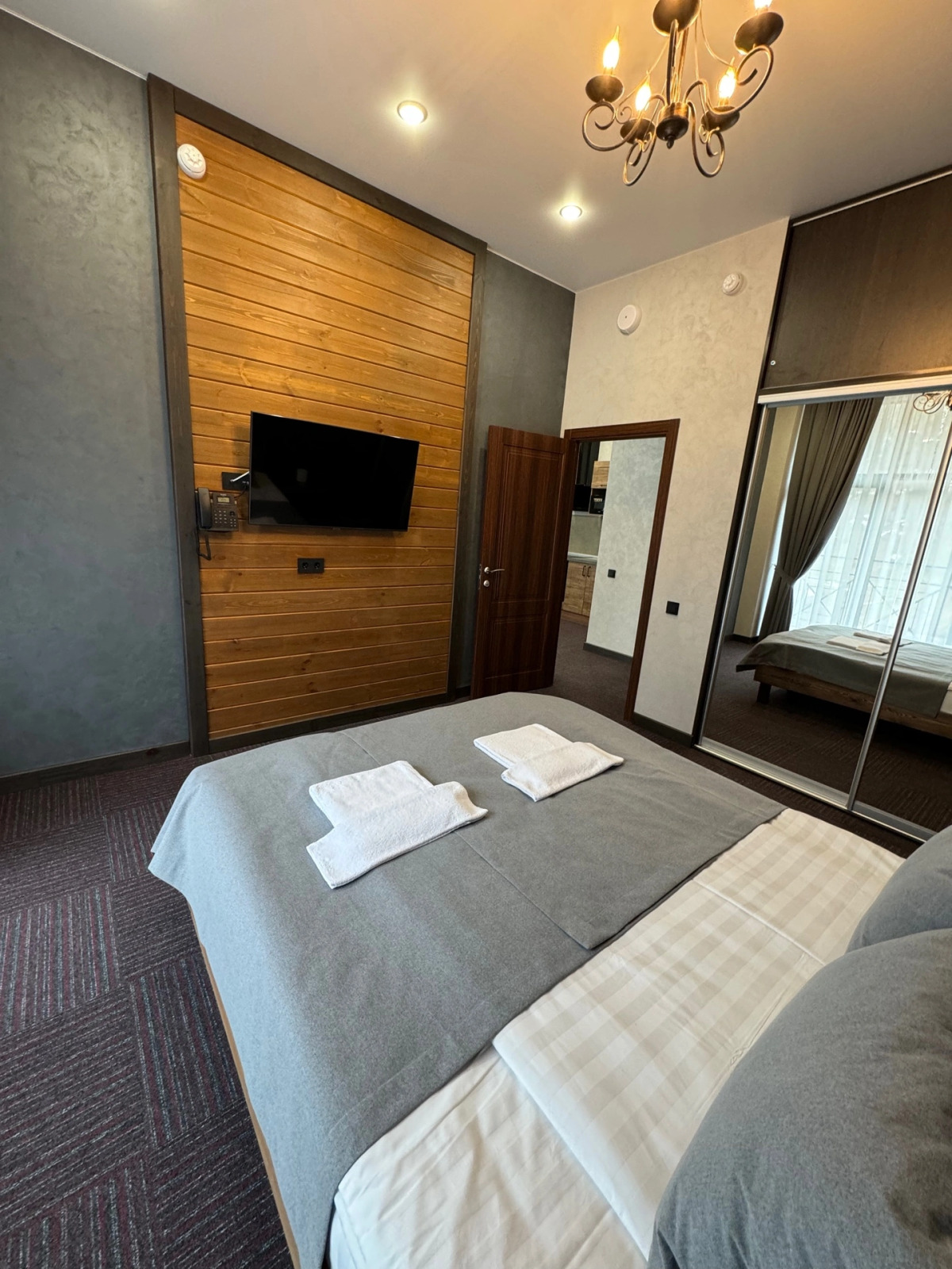 Апартаменты Апартамент 805 с Панорамными Окнами Business Residence-2