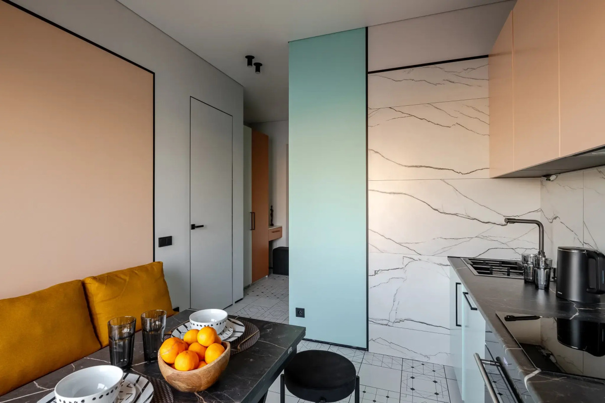 Апартаменты LEVEL Нагатинская c 1 спальней