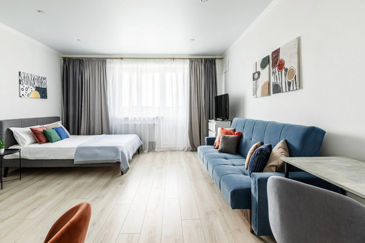 Квартира Green-4-уютная Студия в Центре