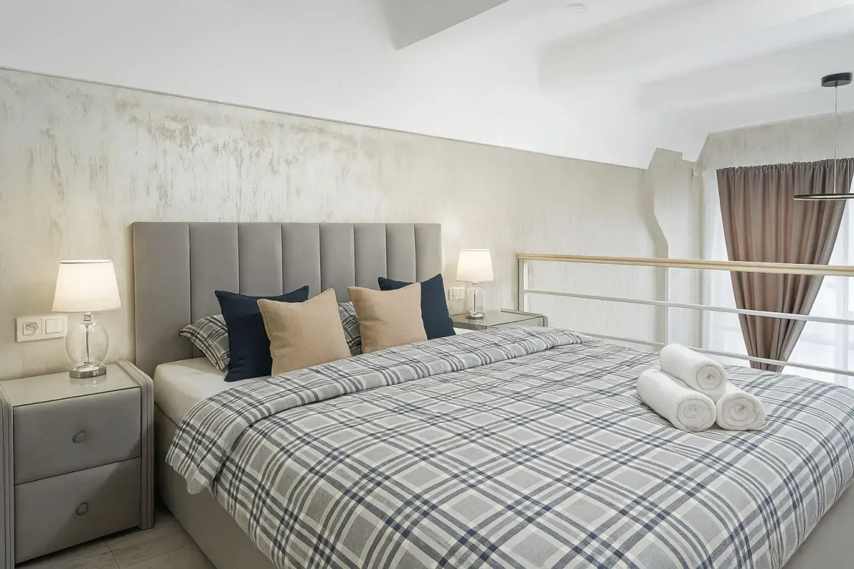 Апартаменты Двухуровневый Люкс с Видом на Город BestFlat24 Марьино