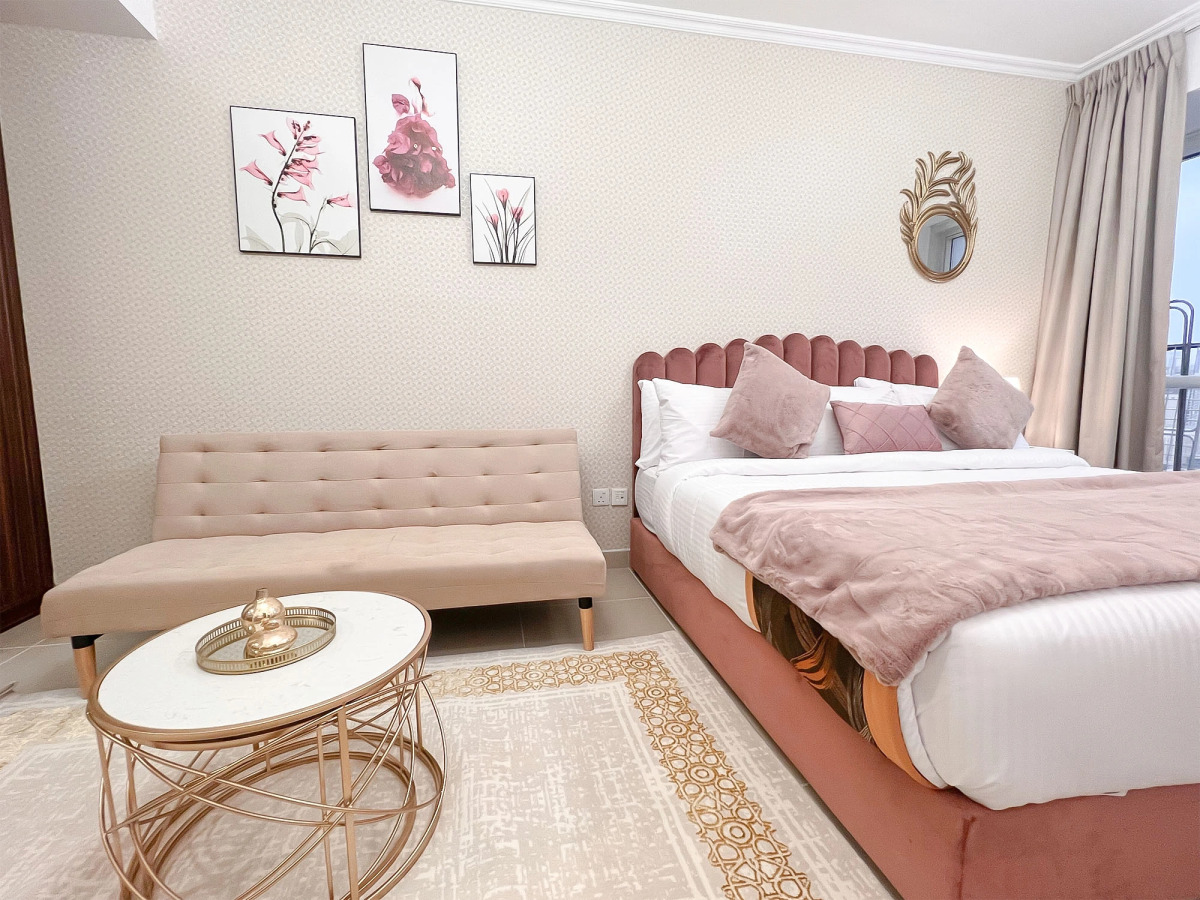 Апартаменты Cosmos Living Cozy Studio Near Dubai Marina