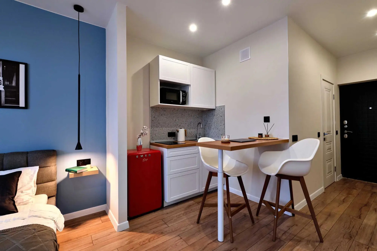 Квартира Современная Студия Happy возле ВКК Экспоград