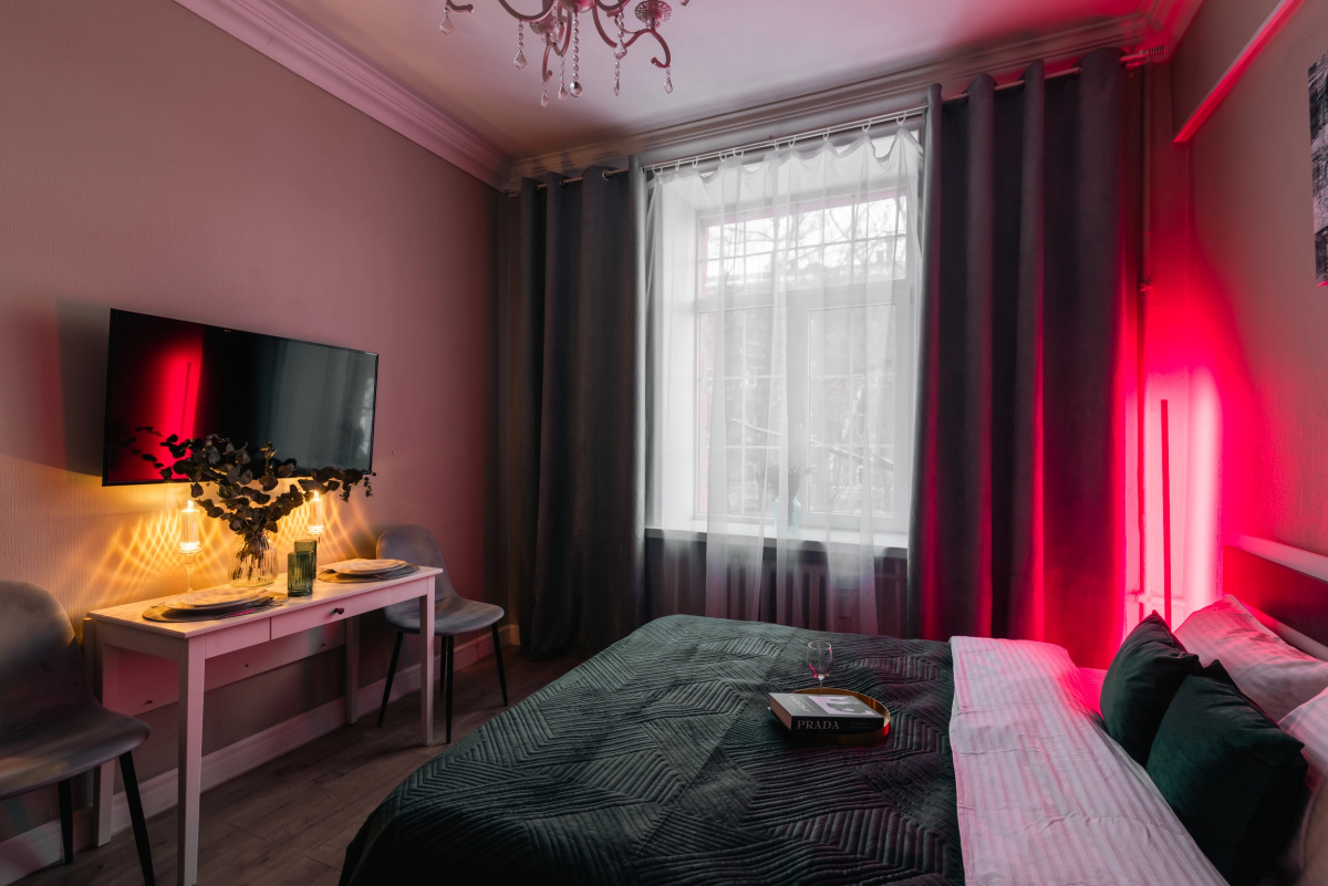 Апартаменты Студия Bon Voyage у метро Окружная