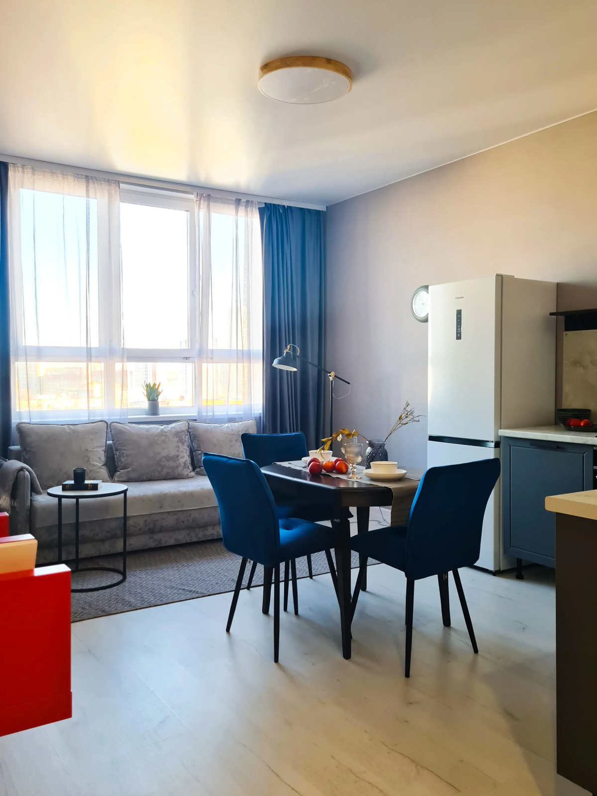 Квартира Яркая, свежая квартира в новом жилом комплексе Федерация