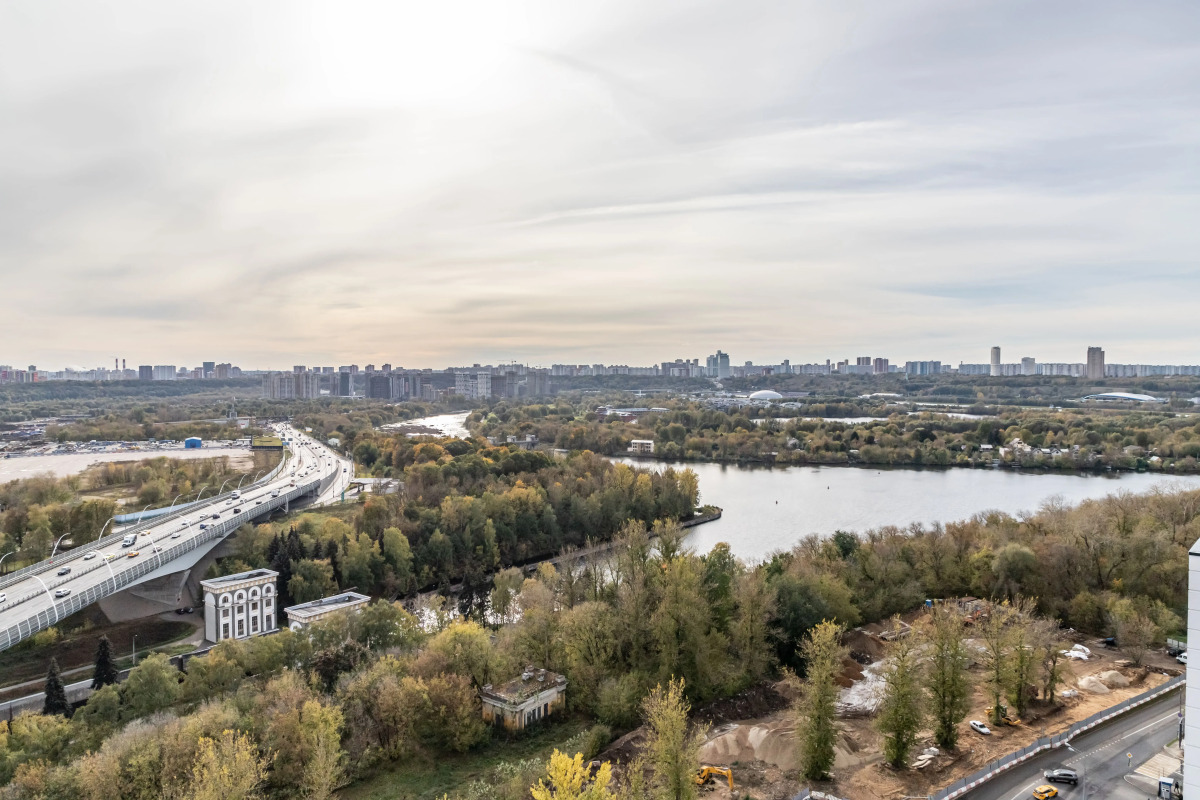 Квартира Moscow Deluxe Apartments Family suite city view-2