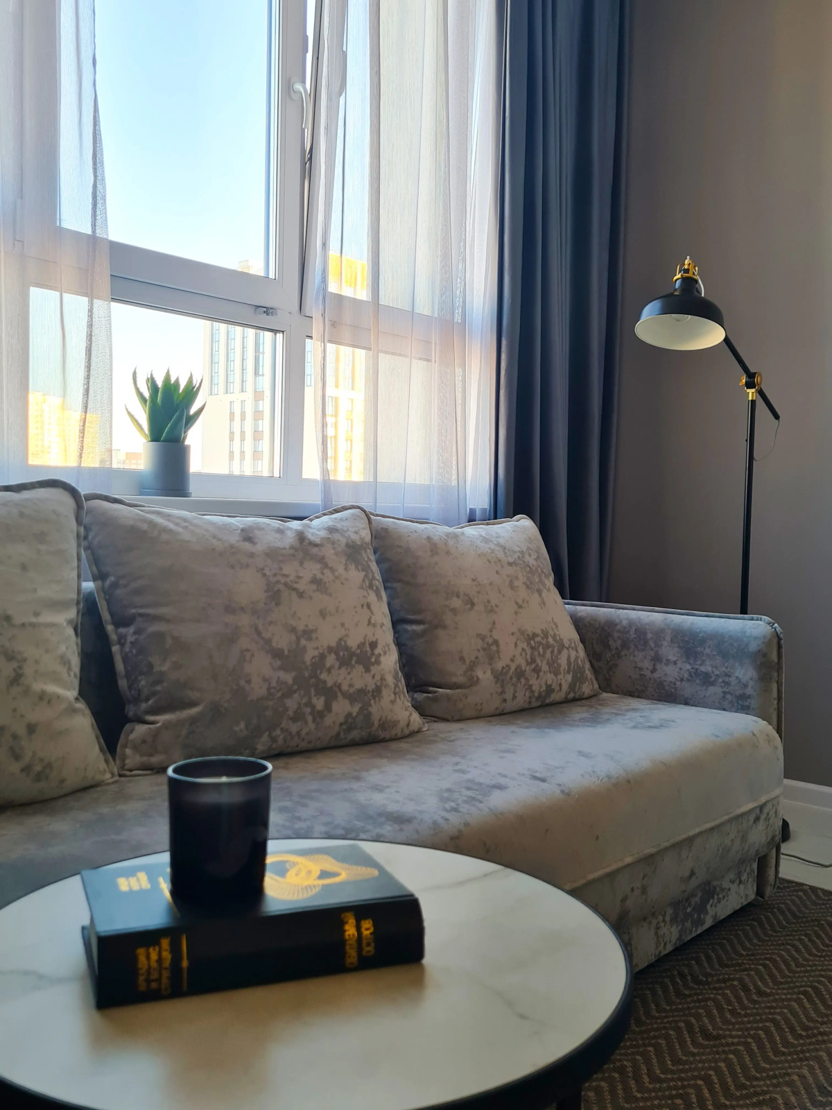 Квартира Яркая, свежая квартира в новом жилом комплексе Федерация