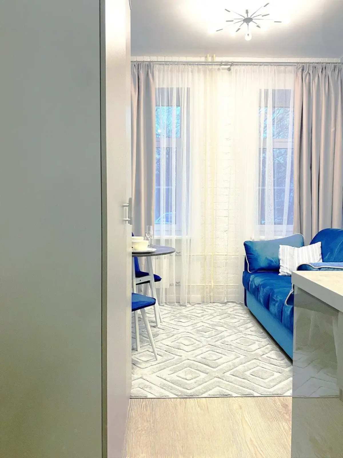 Апартаменты 15 м² 1 кровать