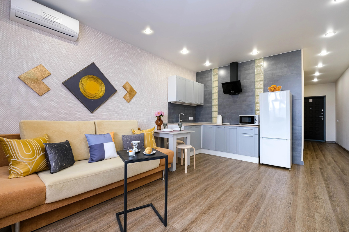 Апартаменты Уютная Студия на Площади Калинина