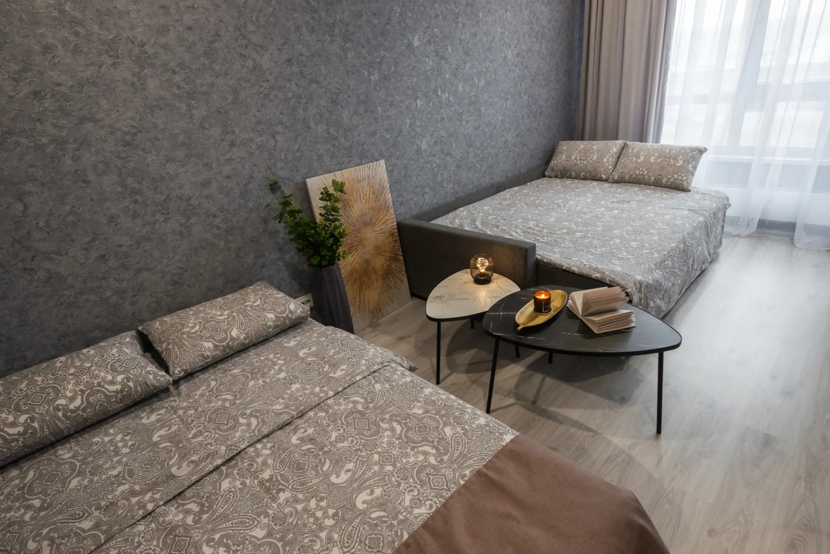 Апартаменты Unique Apart Канарейка напротив ЛДК и Кузбасс-Арены на 1-ой Заречной 9