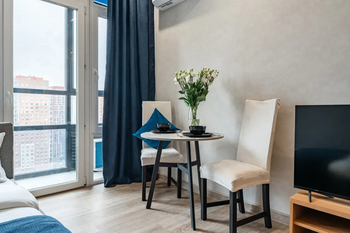 Апартаменты Студия на 23 Этаже с Видом на Москву