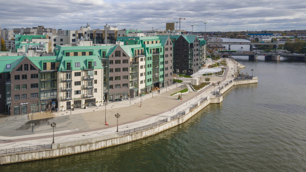 Апартаменты Рыбная Деревня с Прямым Видом на Реку