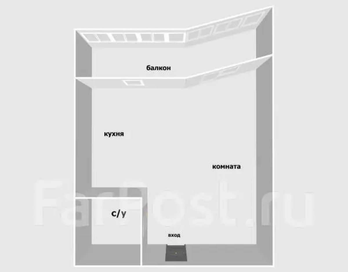 Квартира Студия Майора Филипова 10к2