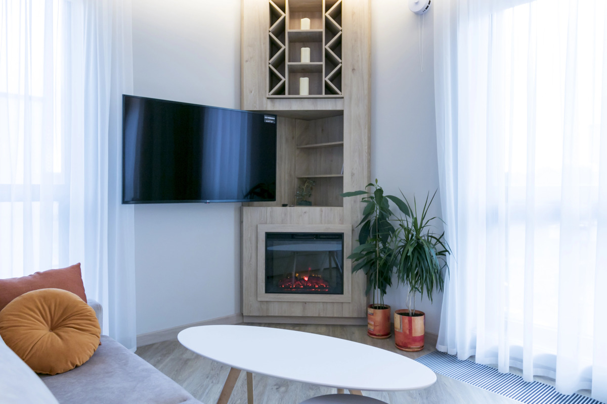 Апартаменты ОхтАпартЛюкс с сауной, камином и двумя спальнями