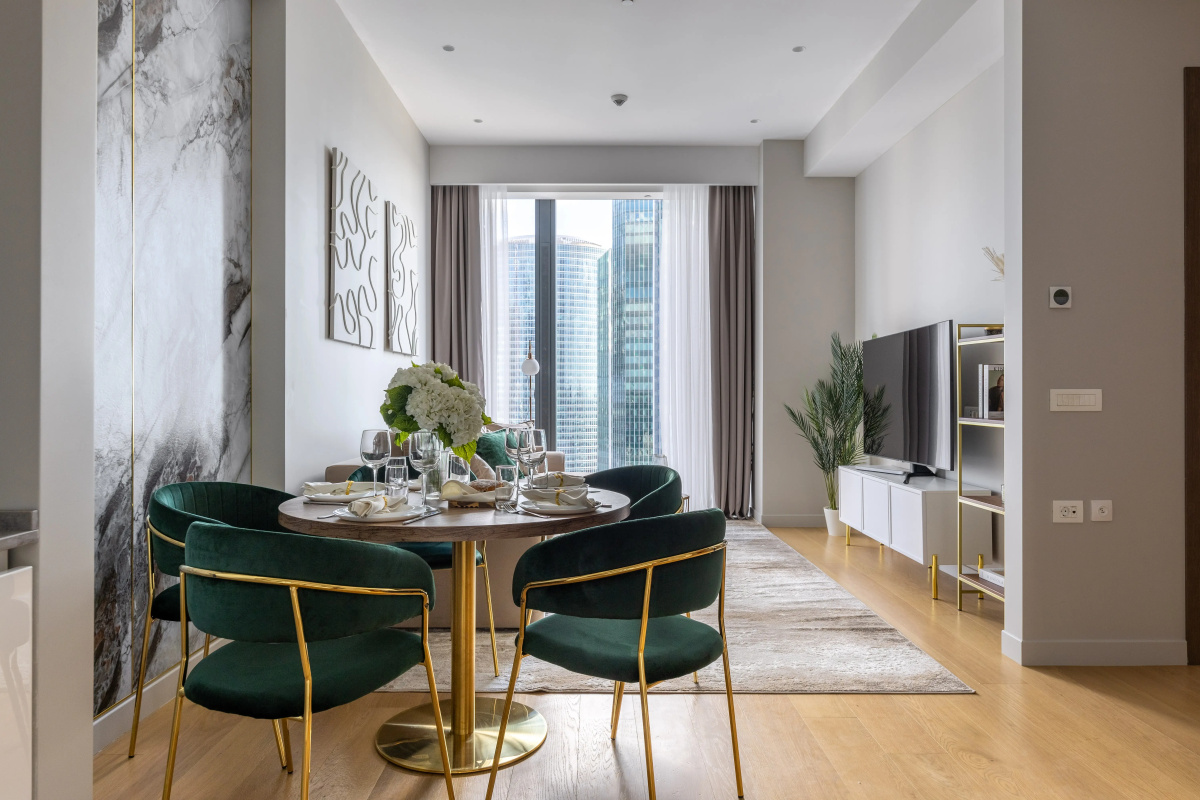Квартира GM Apartments Суперсовременная Видовая Квартира в Neva Towers