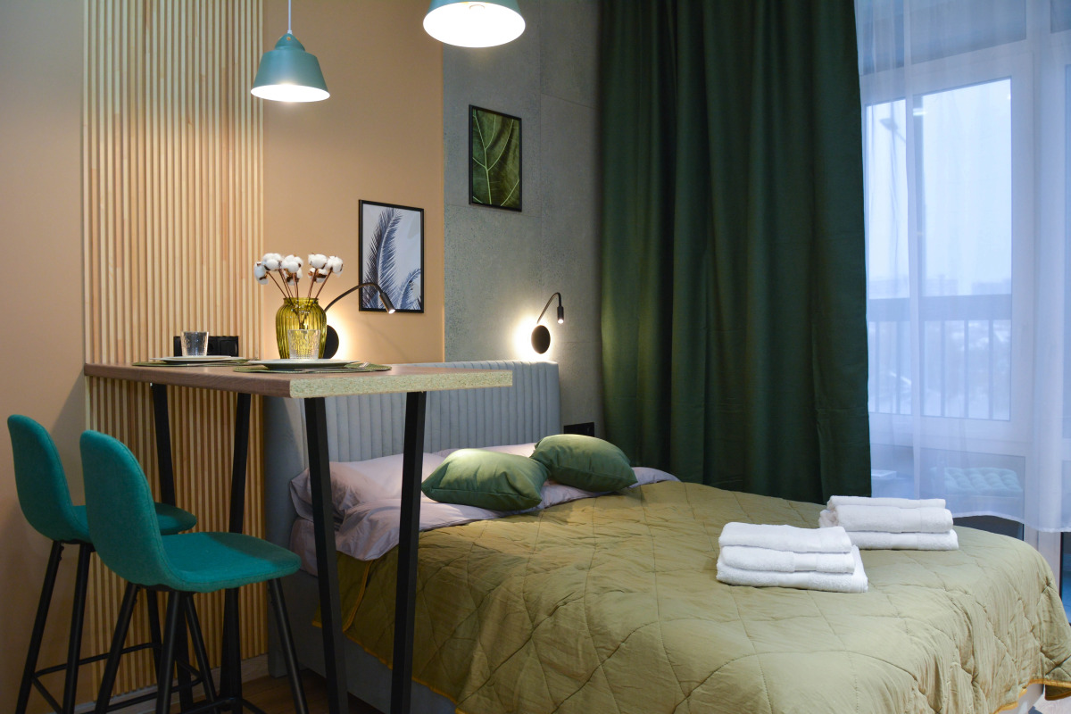 Квартира Современная студия в ЖК Испанские кварталы