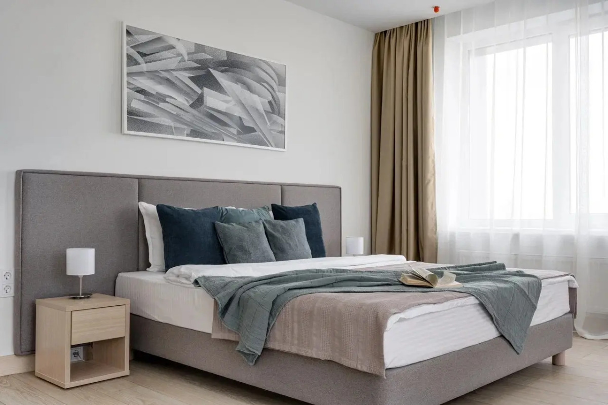 Апартаменты Selfy Apartment с панорамным видом на город и остров мечты