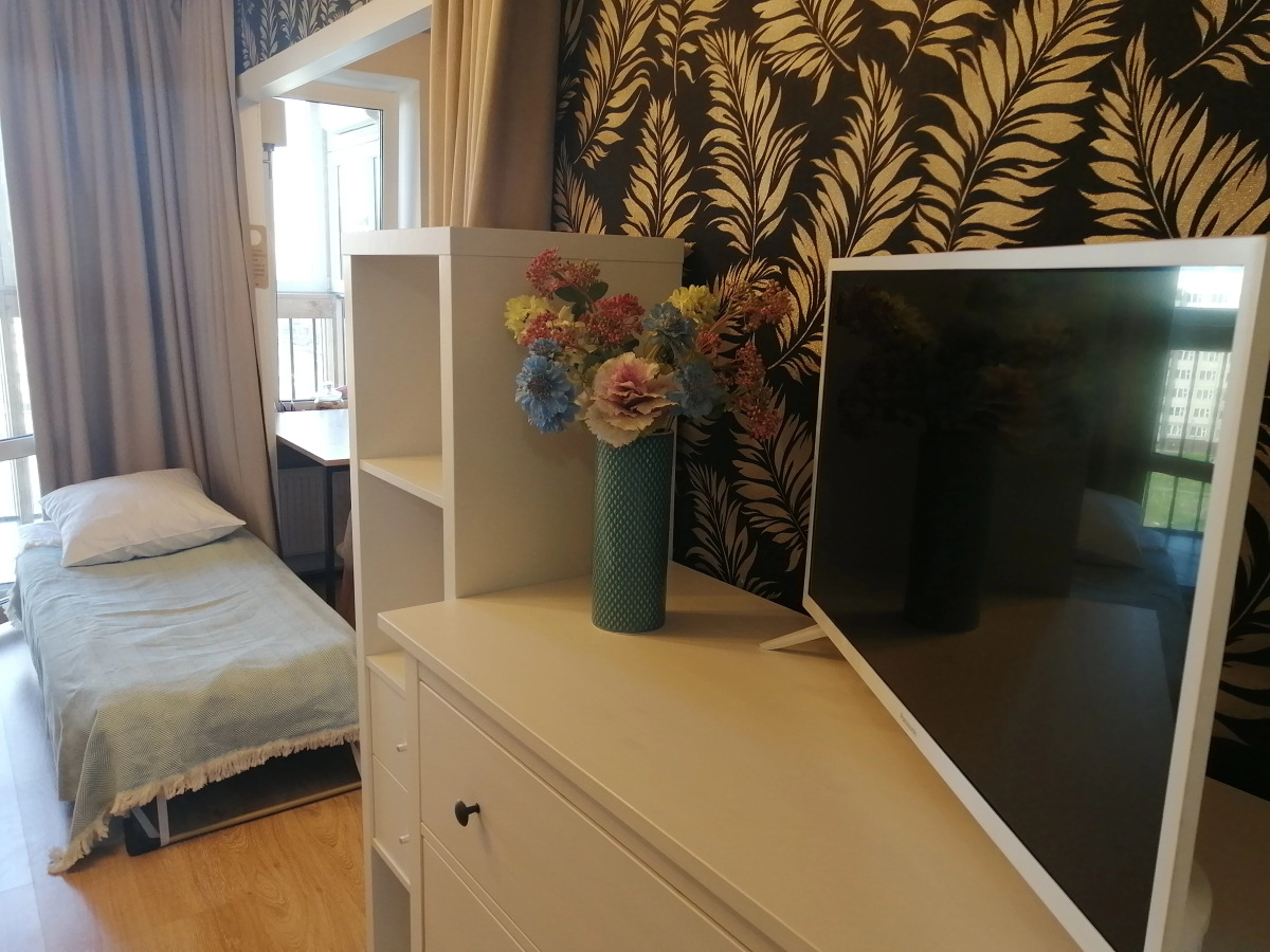 Квартира Студия с видом на город