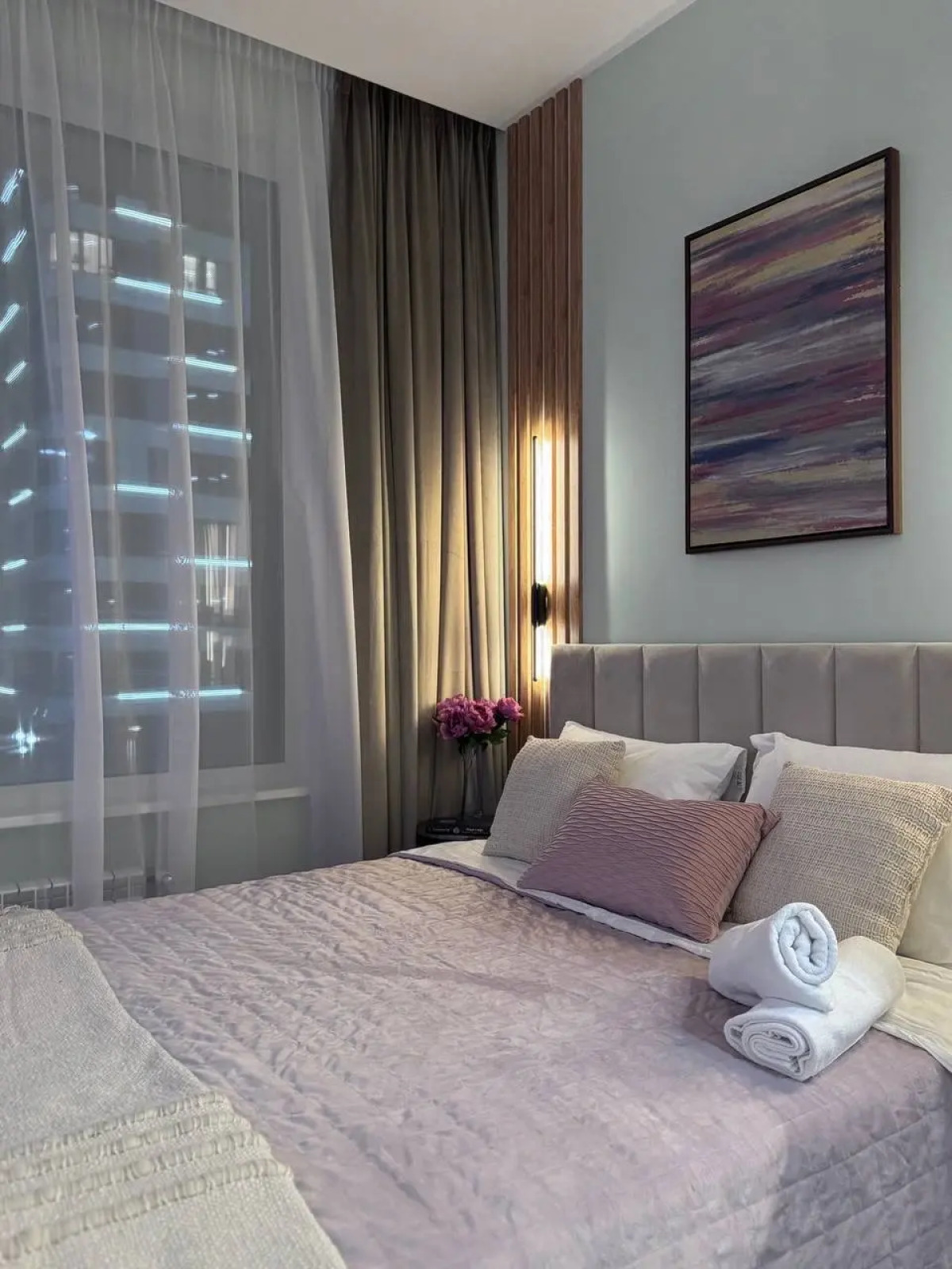 Квартира Студия Business Pink у метро Площадь Ильича