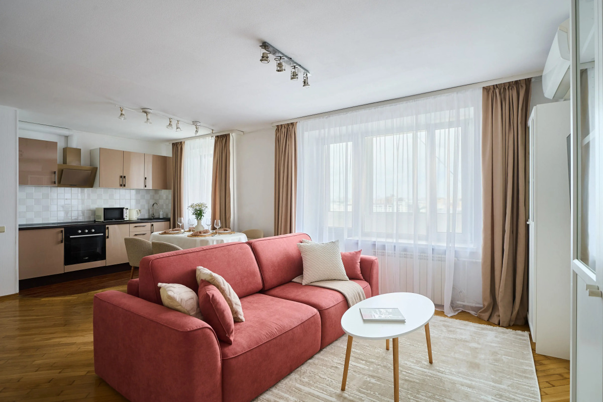 Квартира С Панорамным Видом на Москву Кремль и Moscow City