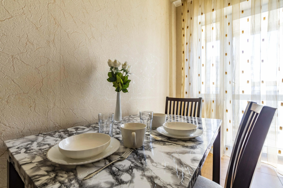 Квартира 1-комнатные BeGuest возле м. Динамо для 4х гостей