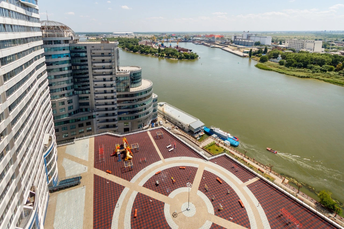 Дом у Дона Двухкомнатные апартаменты с видом на Дон (20 этаж)