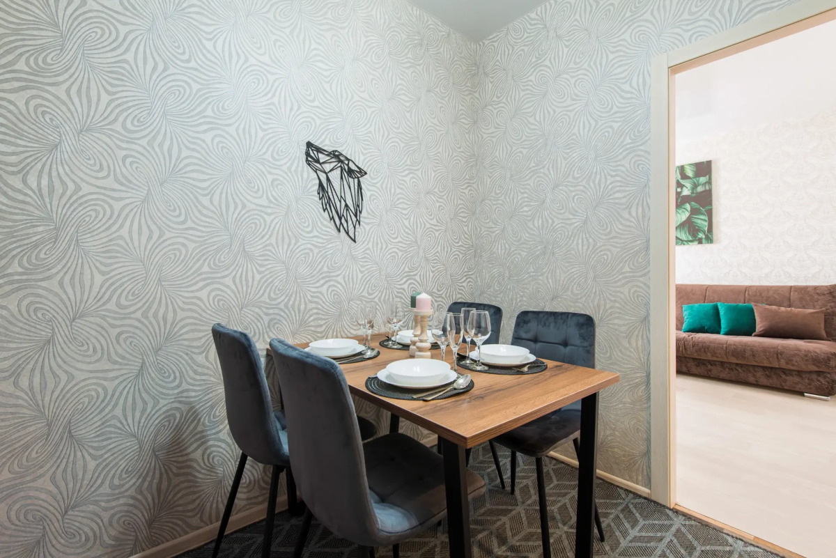 Квартира 2-к у залива в новом доме на Пирогова 2/2 от RentAp, 6 сп.мест