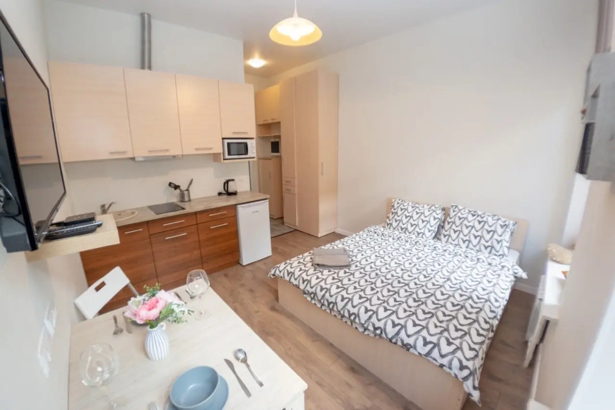 Апартаменты 1 Уютная студия на двоих