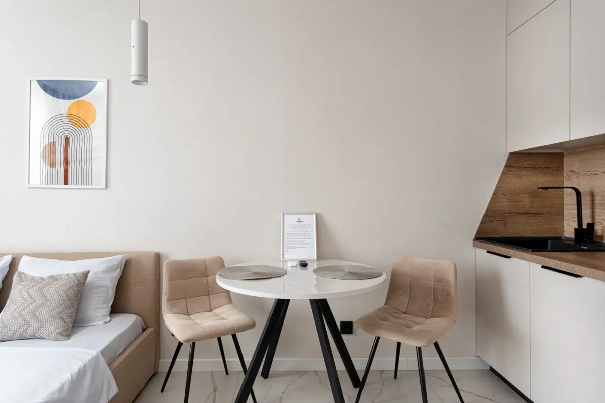 Апартаменты Bestflat 24 в элитном жилом доме на улице Колпакова в ЖК Smile