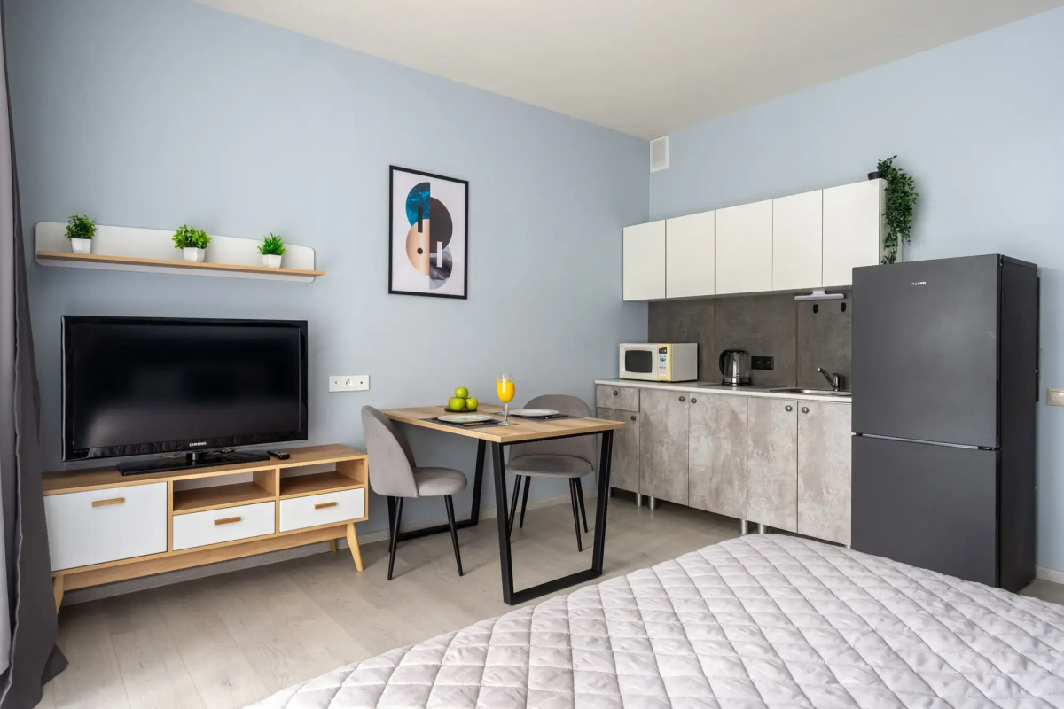 Квартира с балконом в новом ЖК