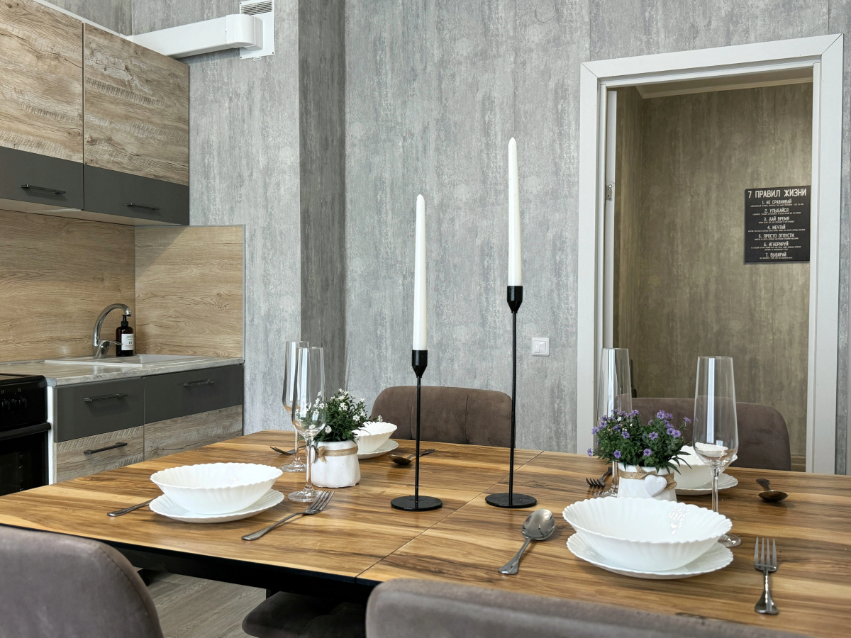 Апартаменты Добрый Дом в Современном ЖК Рядом с Набережной