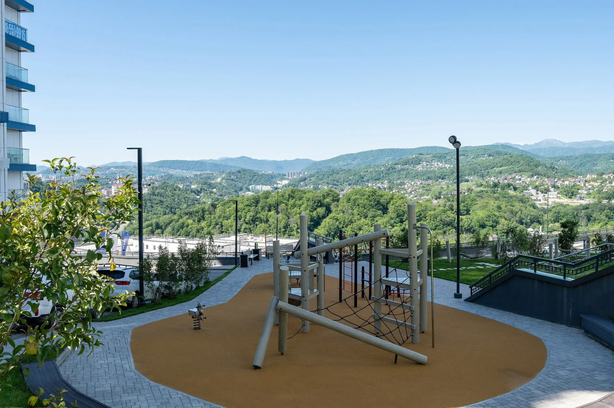 Апартаменты Оранж УК Атмосфера с Видом на Горы