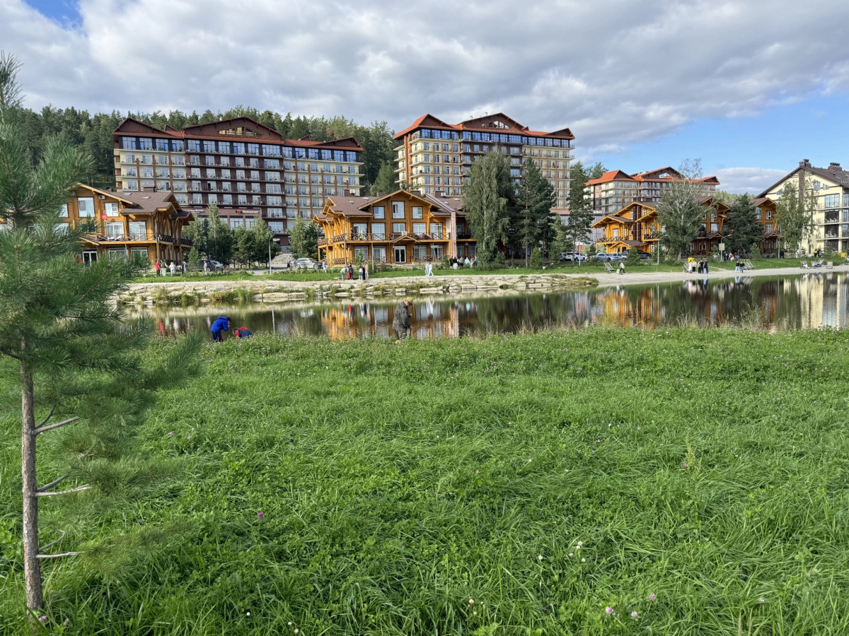 Апартаменты 518 Sport residence студия и спальня угловой