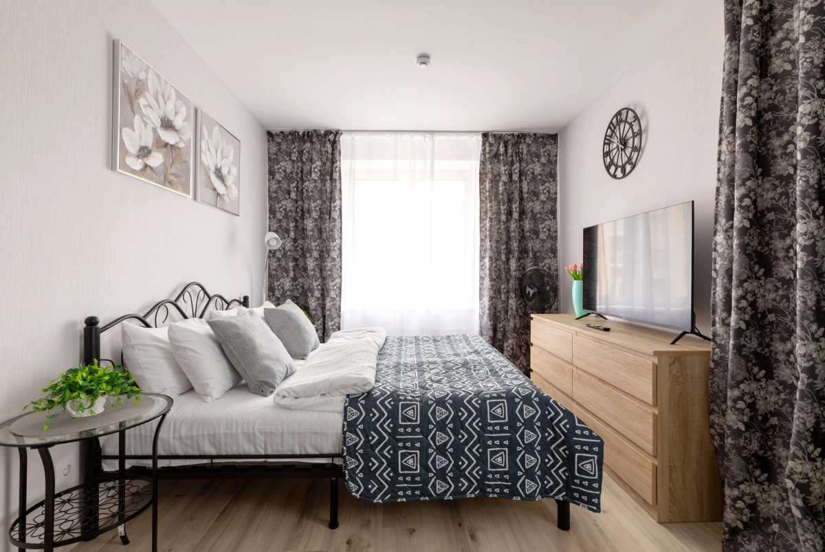 Апартаменты Живи в Курортном однокомнатная квартира Садовая 90