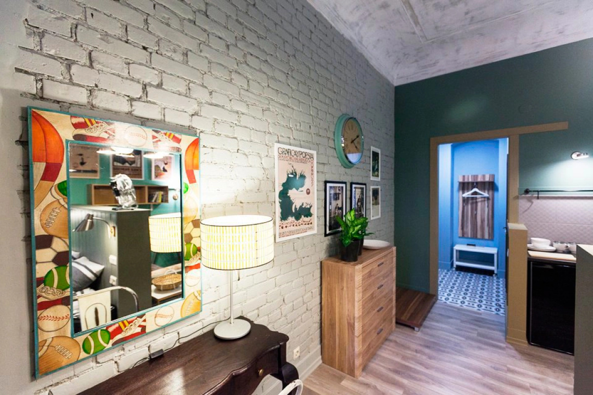 Апартаменты Моголя Зеленая Студия