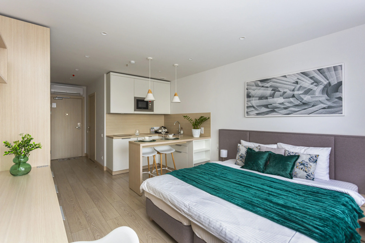 Апартаменты Аквамарин с панорамным видом