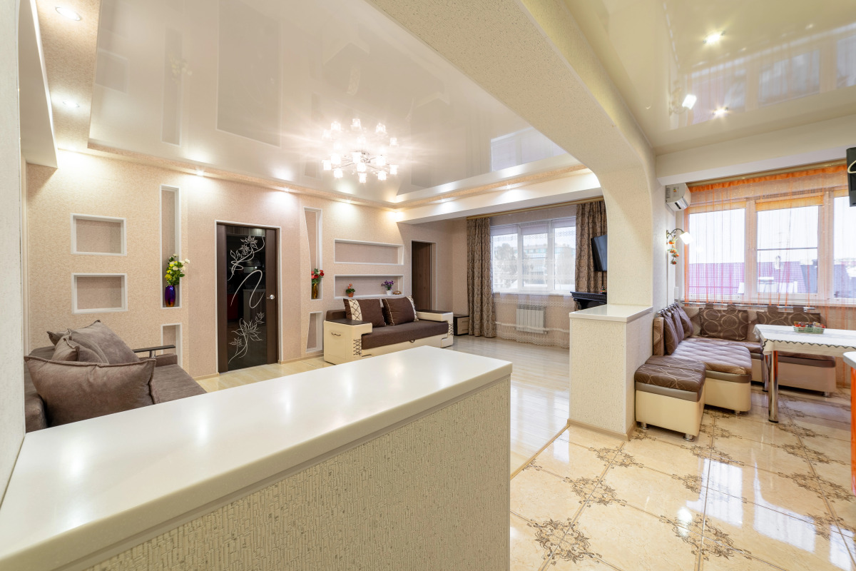 Квартира Просторная для 6х гостей с камином и видом на море