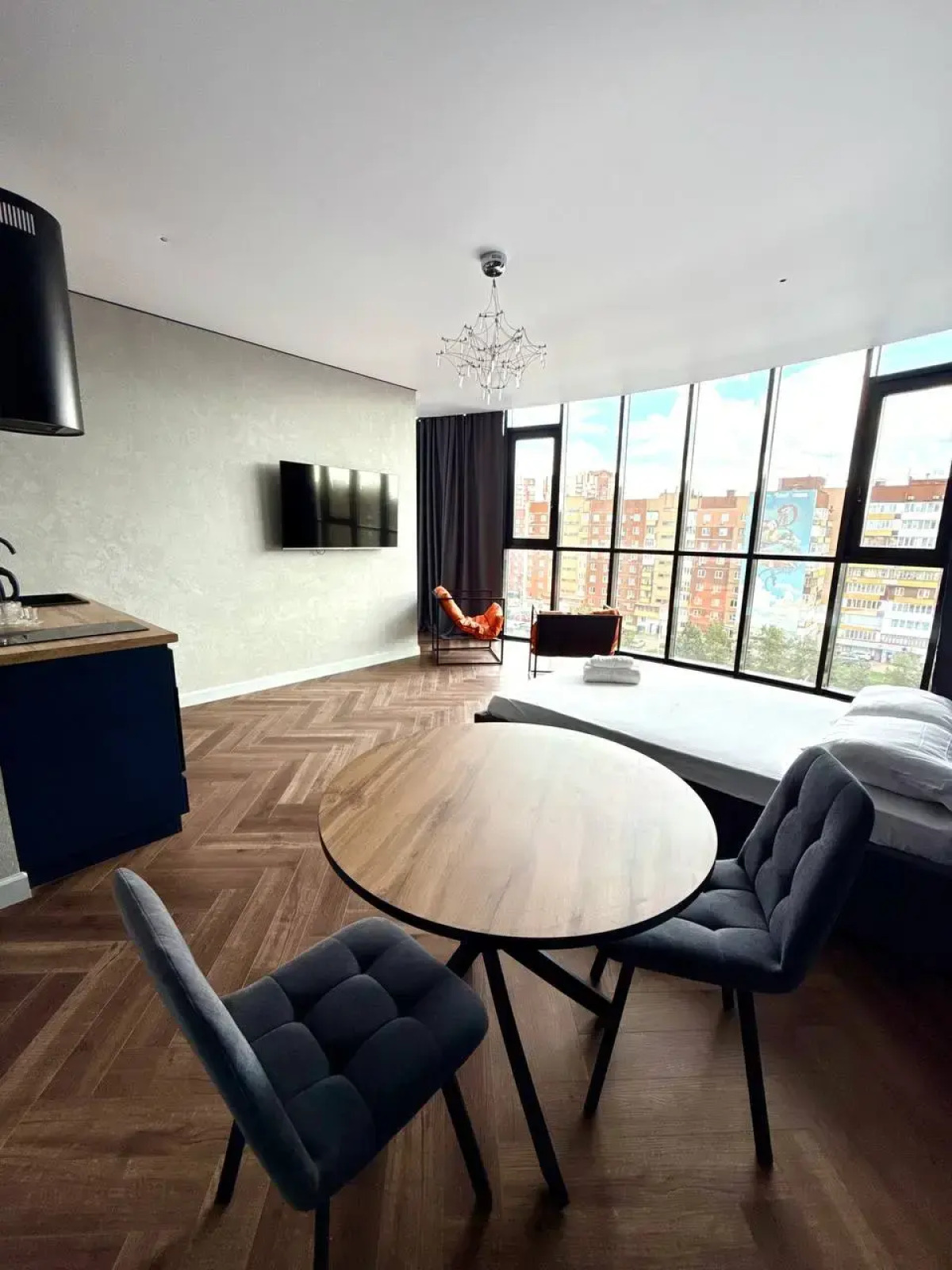 Квартира Студия с панорамным видом на город